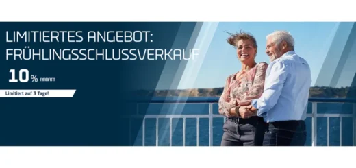 Rebajas de primavera de DFDS con un 10% de descuento