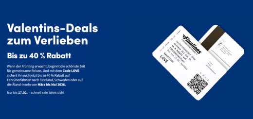 Oferta de Finnlines para San Valentín con hasta un 45% de descuento