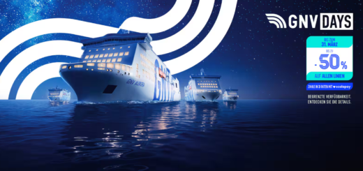 Oferta Días GNV con un 50% de descuento en Ferries a Cerdeña y Sicilia.