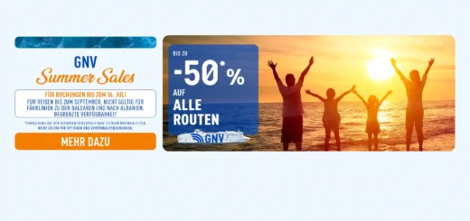 GNV Ferries Rebajas de verano con hasta un 50% de descuento en viajes a Cerdeña y Sicilia.