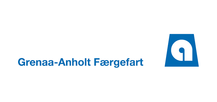 Logotipo de Grenaa-Anholt Færgefart