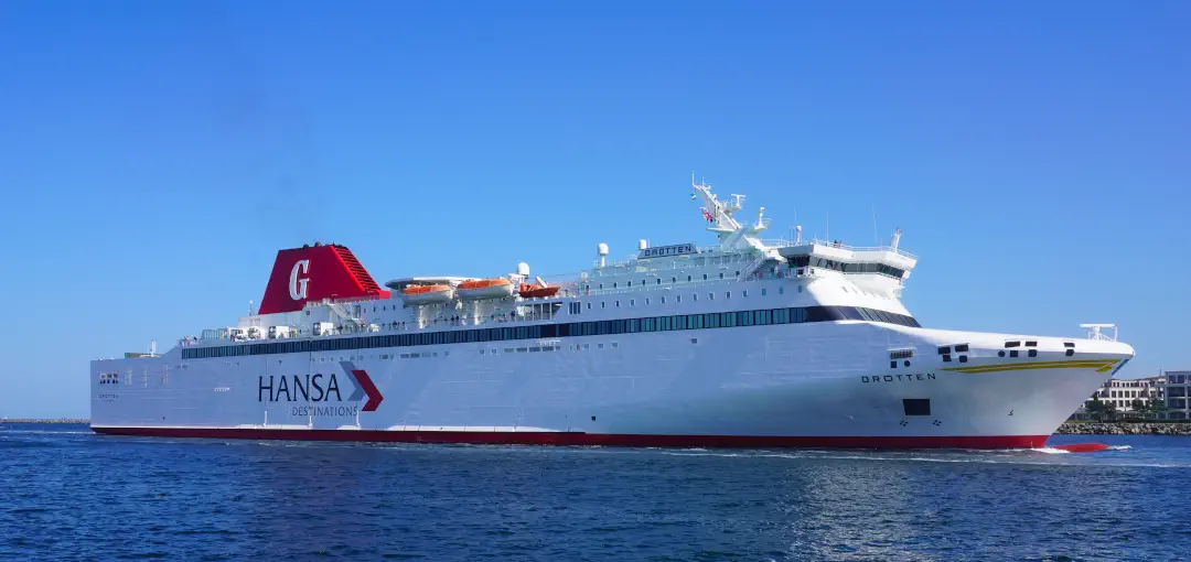 Ferry El MS Drotten de Hansa Destinations viajaba en la ruta Rostock-Nynashamn.