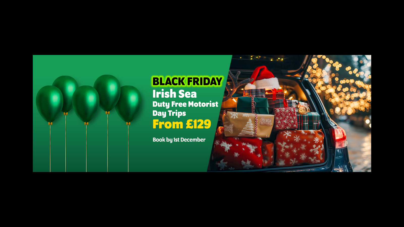 Ofertas del Viernes Negro 2025 de Irish Ferries.