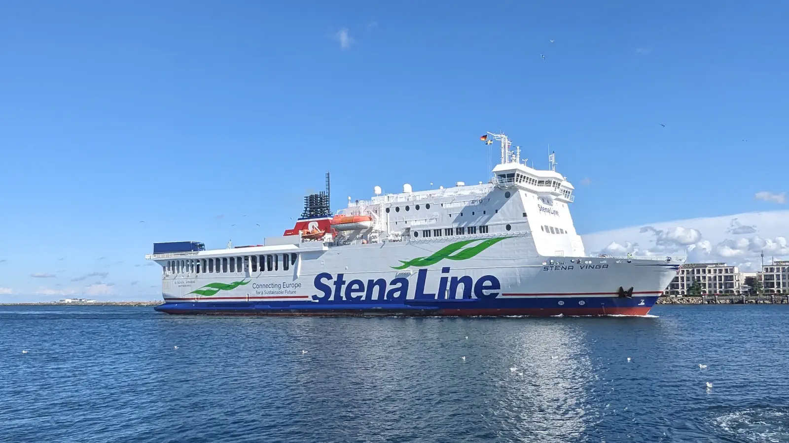 Stena Line Ferry El Stena Vinga.