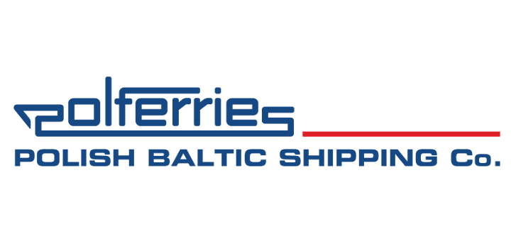 Empresa naviera Polferries Logotipo