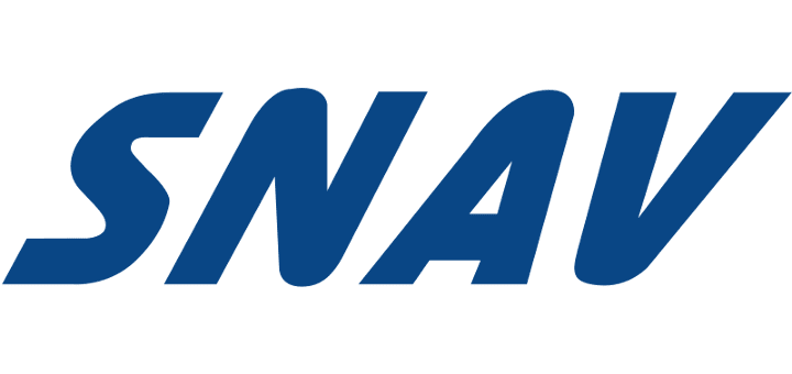 Logotipo de la compañía naviera SNAV